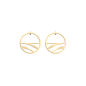Les Georgettes - Boucles d'Oreilles Épis de blé - 30 mm, taille M
