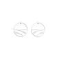 Les Georgettes - Boucles d'Oreilles Épis de blé - 30 mm, taille M