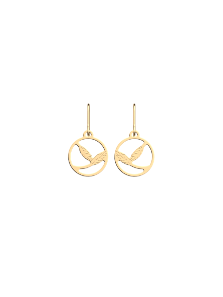 Les Georgettes - Boucles d'Oreilles Épis de blé - 16 mm, taille M