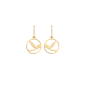Les Georgettes - Boucles d'Oreilles Épis de blé - 16 mm, taille M