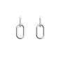 Les Georgettes - Boucles d'oreilles Chaîne - 25 mm, taille M