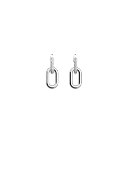 Les Georgettes - Boucles d'oreilles Chaîne - 16 mm, taille M