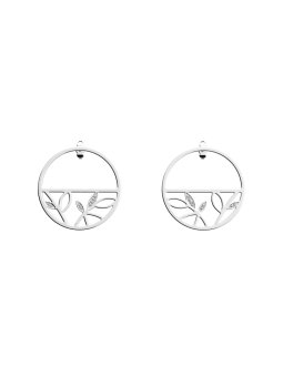 Les Georgettes - Boucles d'oreilles Arbre De Vie - 30 mm, taille M