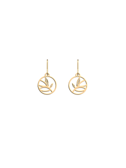 Les Georgettes - Boucles d'oreilles Arbre De Vie - 16 mm, taille M