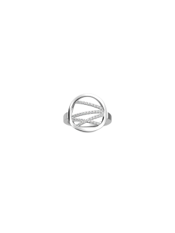 Les Georgettes - Bague ronde Liens - diamètre 16 mm, taille 56