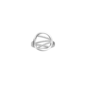 Les Georgettes - Bague ronde Liens - diamètre 16 mm, taille 54