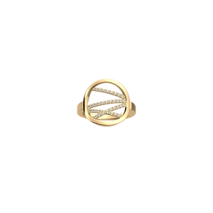 Les Georgettes - Bague ronde Liens - diamètre 16 mm, taille 56