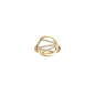 Les Georgettes - Bague ronde Liens - diamètre 16 mm, taille 56