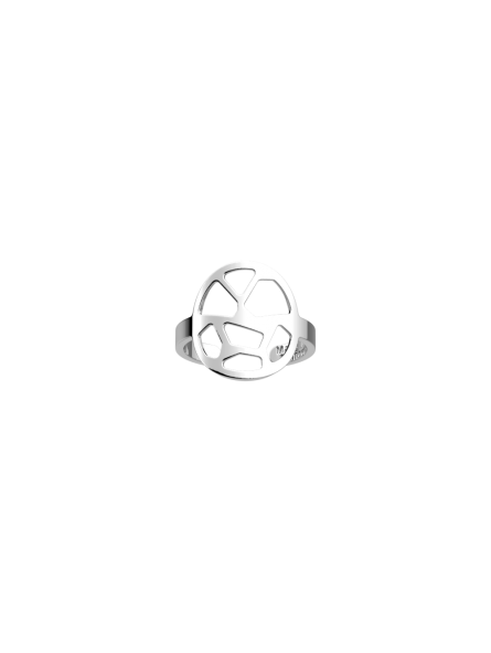 Les Georgettes - Bague ronde Girafe - diamètre 16 mm, taille M