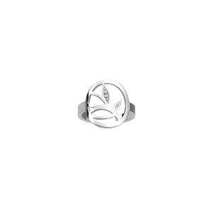 Les Georgettes - Bague ronde Arbre De Vie - diamètre 16 mm, taille 56