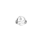 Les Georgettes - Bague ronde Arbre De Vie - diamètre 16 mm, taille 54