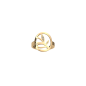 Les Georgettes - Bague ronde Arbre De Vie - diamètre 16 mm, taille 52