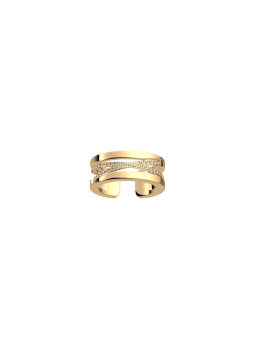 Les Georgettes - Bague Liens - 8 mm, taille 52 - Dorée