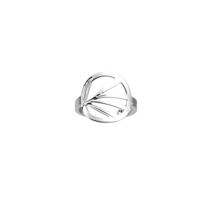 Les Georgettes - Bague Croisette - diamètre 16 mm, taille M
