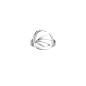 Les Georgettes - Bague Croisette - diamètre 16 mm, taille M