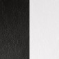 Cuir pour pendentif demi-lune collier Les Georgettes - Noir/Blanc 50 mm 703215399M4000