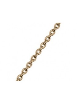 Chaîne finition doré maille forçat 53 cm Les Georgettes 70311040100_053