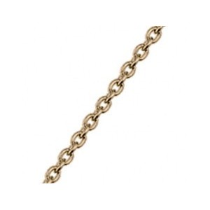 Chaîne finition doré maille forçat 53 cm Les Georgettes 70311040100_053