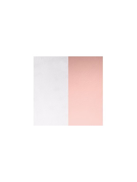 CUIR D.25MM GRIS CL/ROSE CL