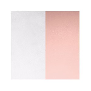 CUIR D.25MM GRIS CL/ROSE CL