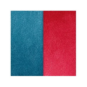 CUIR D.16MM BLEU/FRAMBOISE