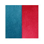 CUIR D.16MM BLEU/FRAMBOISE