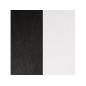 CUIR 25MM NOIR/BLANC