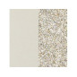 CUIR 25MM CREME/PAILL DOREE