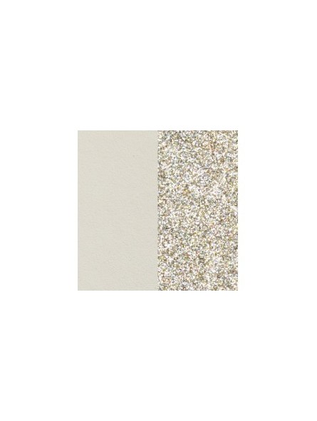 CUIR 40MM CREME/PAILL DOREE