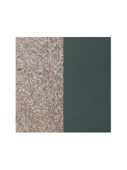 CUIR 40MM PAILL MULTI/VERT CAN
