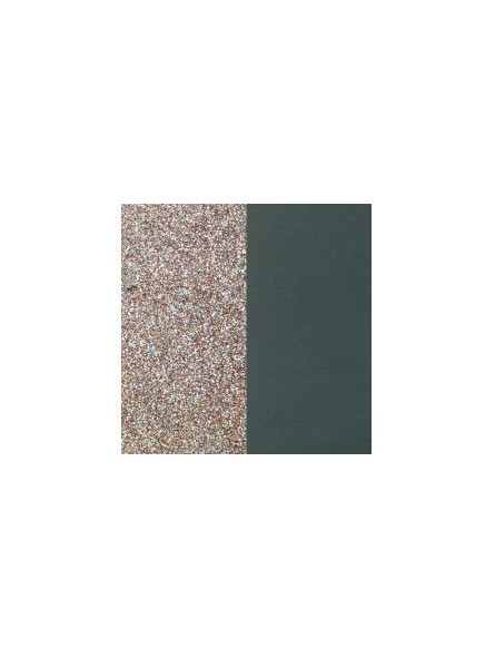 CUIR 40MM PAILL MULTI/VERT CAN