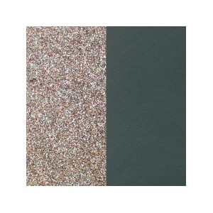 CUIR 40MM PAILL MULTI/VERT CAN