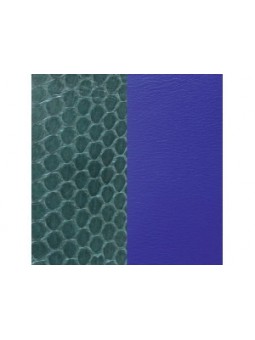 CUIR 40MM SERP EAU SAPIN/BLEU