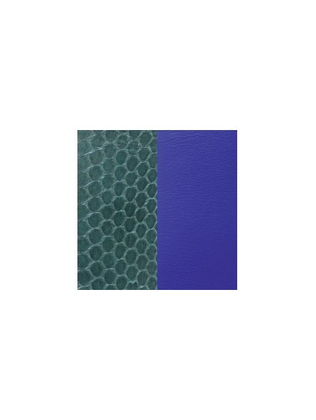 CUIR 40MM SERP EAU SAPIN/BLEU