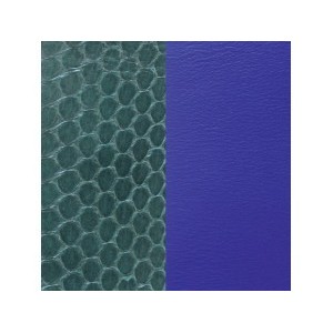 CUIR 40MM SERP EAU SAPIN/BLEU