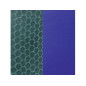 CUIR 40MM SERP EAU SAPIN/BLEU