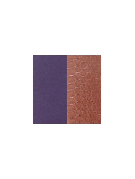 CUIR 40MM SERP EAU TERR/VIOLET