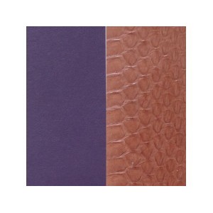 CUIR 40MM SERP EAU TERR/VIOLET