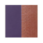 CUIR 40MM SERP EAU TERR/VIOLET