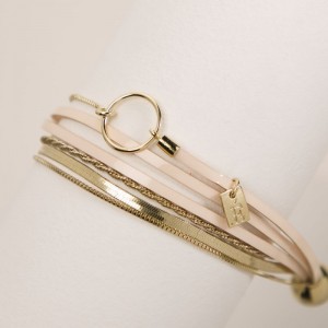 Flowers for Zoé - Bracelet Nolita Vernis Saumon