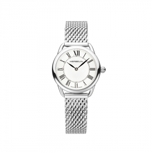 Herbelin - Montre Femme - Bracelet acier maille milanaise - Ref 17497AP08B