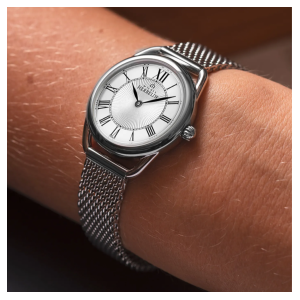 Herbelin - Montre Femme - Bracelet acier maille milanaise - Ref 17497AP08B