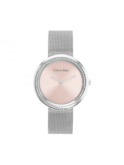 Montre Femme Calvin Klein - Collection Sculptural Twist - Style Tendance - Réf. 25200149