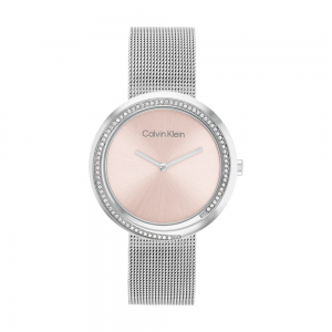 Montre Femme Calvin Klein - Collection Sculptural Twist - Style Tendance - Réf. 25200149