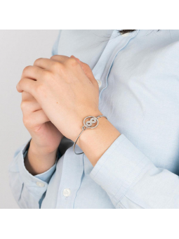 Bracelet Lotus Bijoux Ls2014-2/5 - Marque   Acier - Couleur Blanc