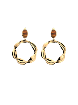 Les Georgettes - Boucles d'oreilles Sahara - S, taille M