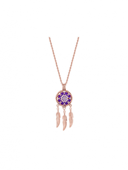 Collier Femme Thabora Bola Attrape Rêve Mousse Interchangeable - 132462D Collier Femme Thabora Bola Attrape Rêve Mousse Interchangeable - 132462D