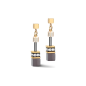 Boucles D'Oreille Coeur De Lion Pendantes Geocube Argenté Gris Or - 2839211216 Boucles D'Oreille Coeur De Lion Pendantes Geocube Argenté Gris Or - 2839211216