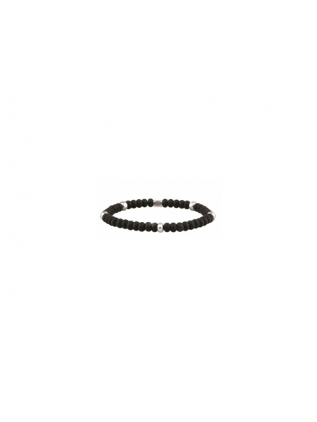 Bracelet Officina 1986 Perle Graphite Bleu - Oi064 - Marque Officina