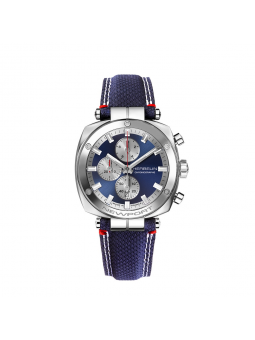 Montre Homme HERBELIN Newport Héritage Chronographe Bleu - 35664AP25